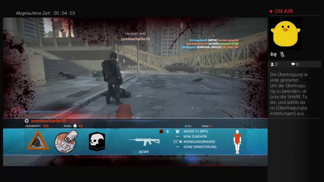 PS4-Live-Übertragung von batmann19144
