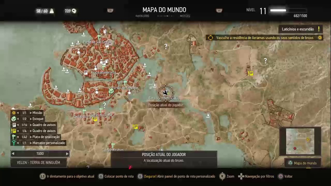 The Witcher 3 PS4 - Live Teste