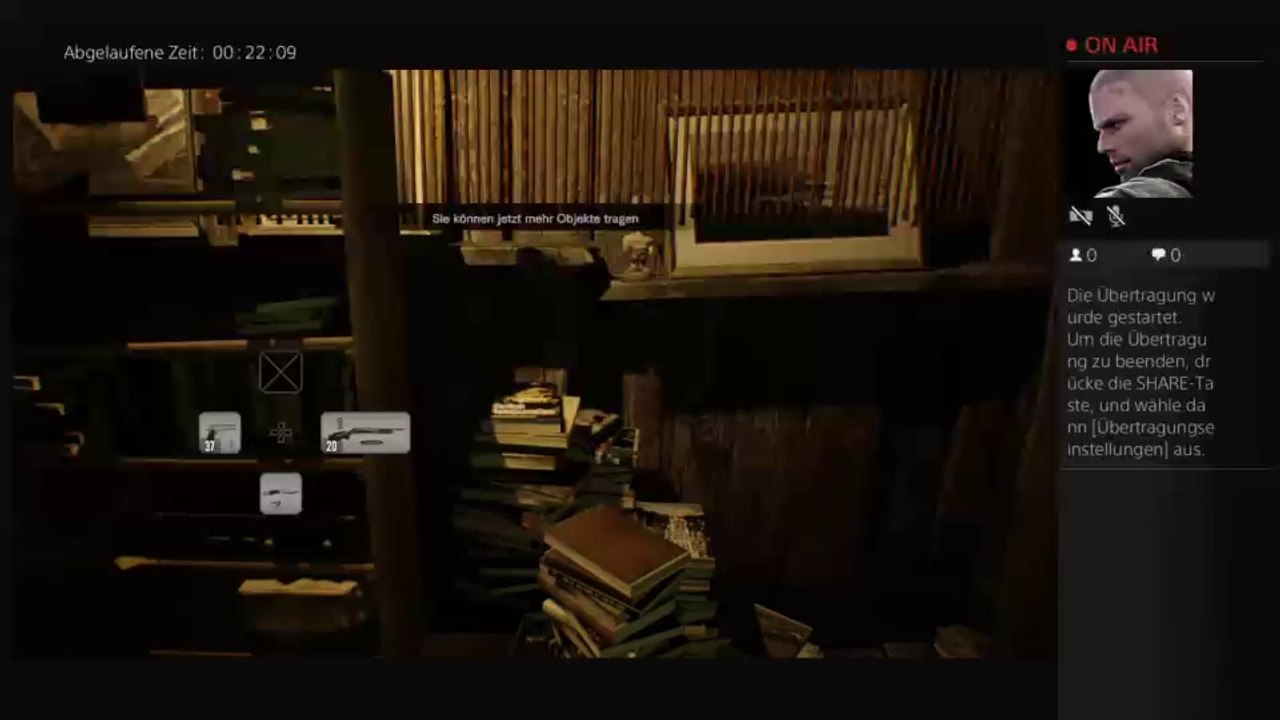 PS4-Live-Übertragung von killer-shorty