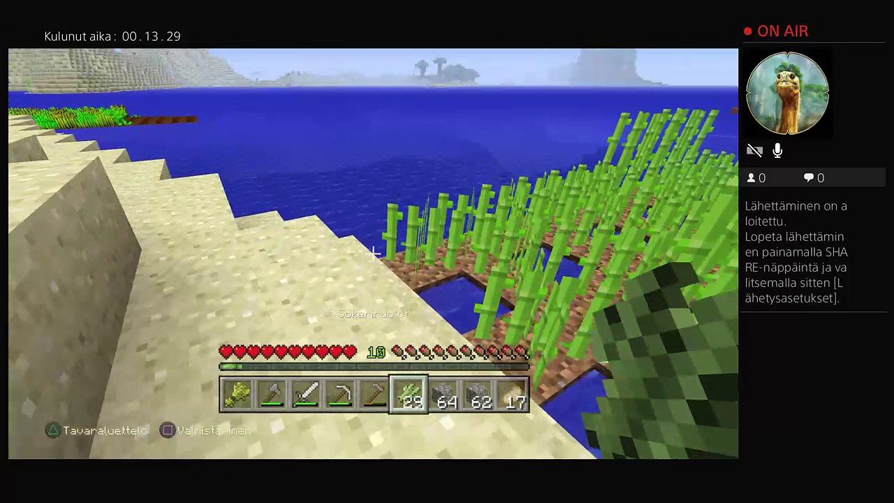 Streaming Minecraft