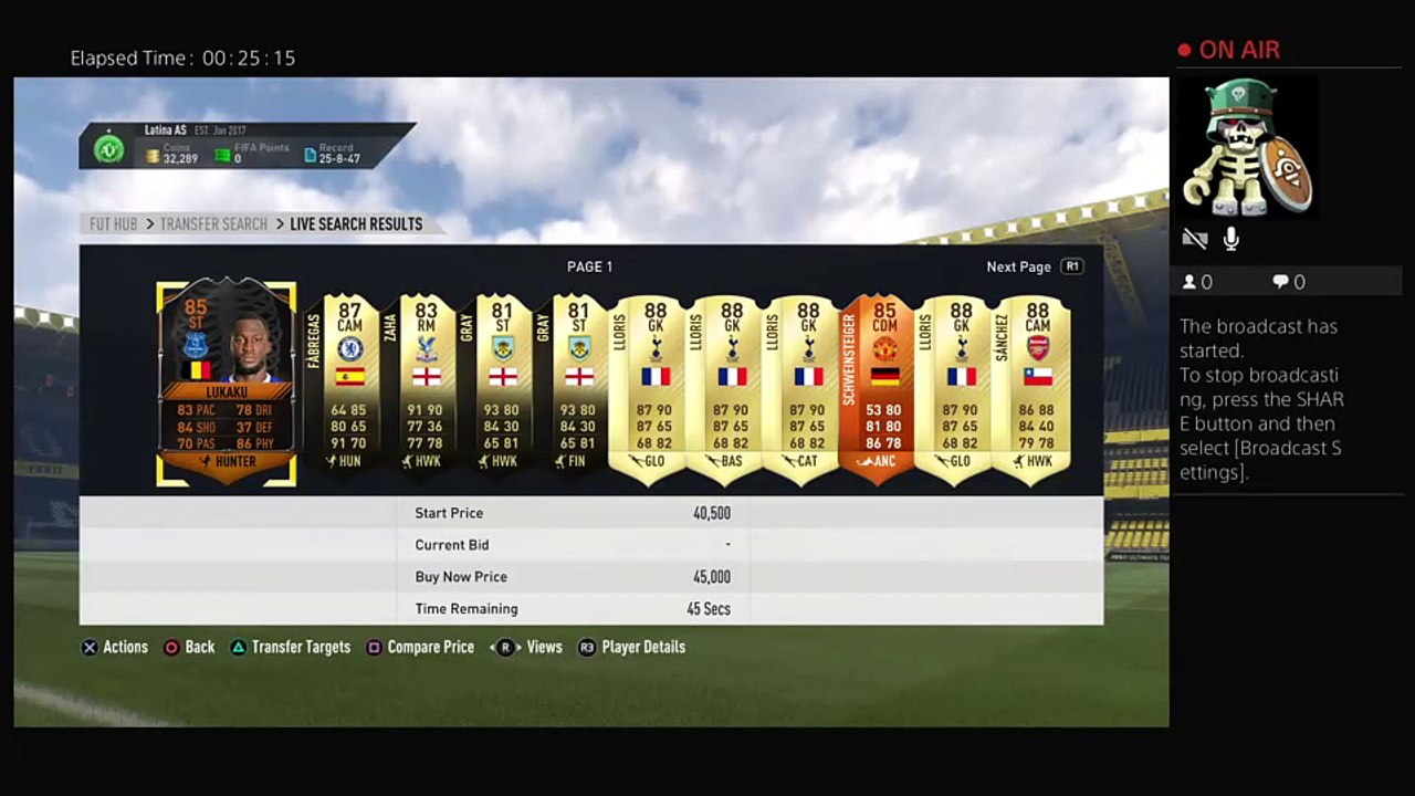 Fifa17 sbc