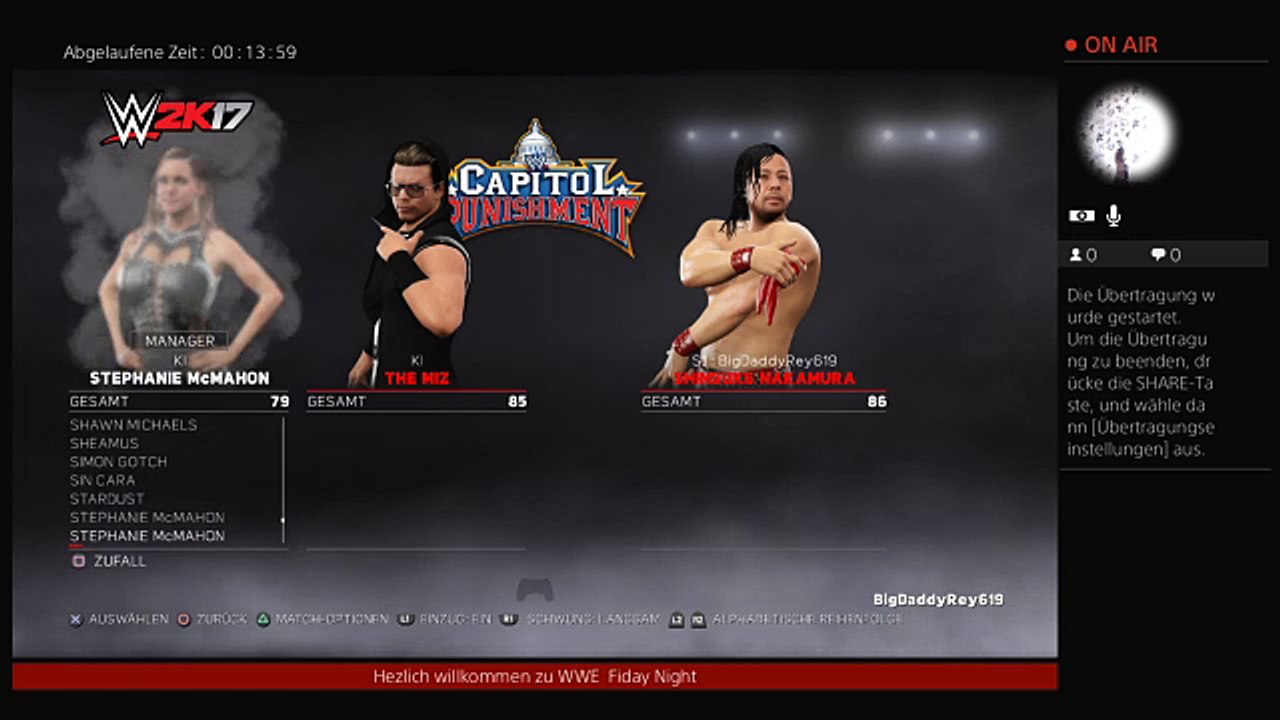 Wwe moday night show live