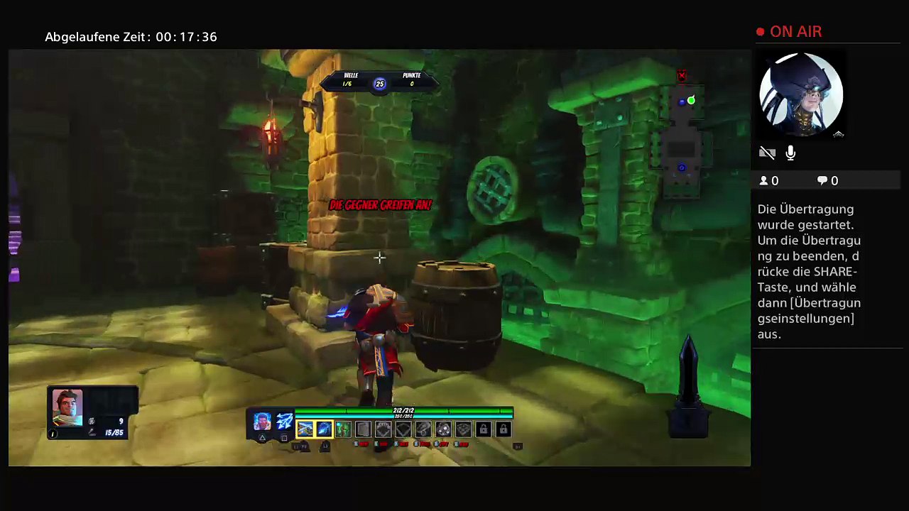 Ps4-live-Übertragung von dcskl