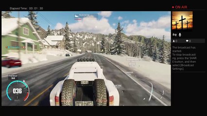 Tired old man playing The Crew