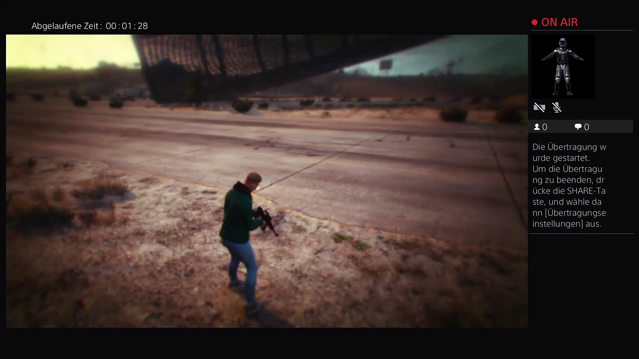 PS4-Live-Übertragung von Muris-CR7