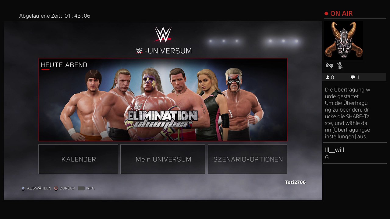 Ps4-live-Übertragung von toti2706