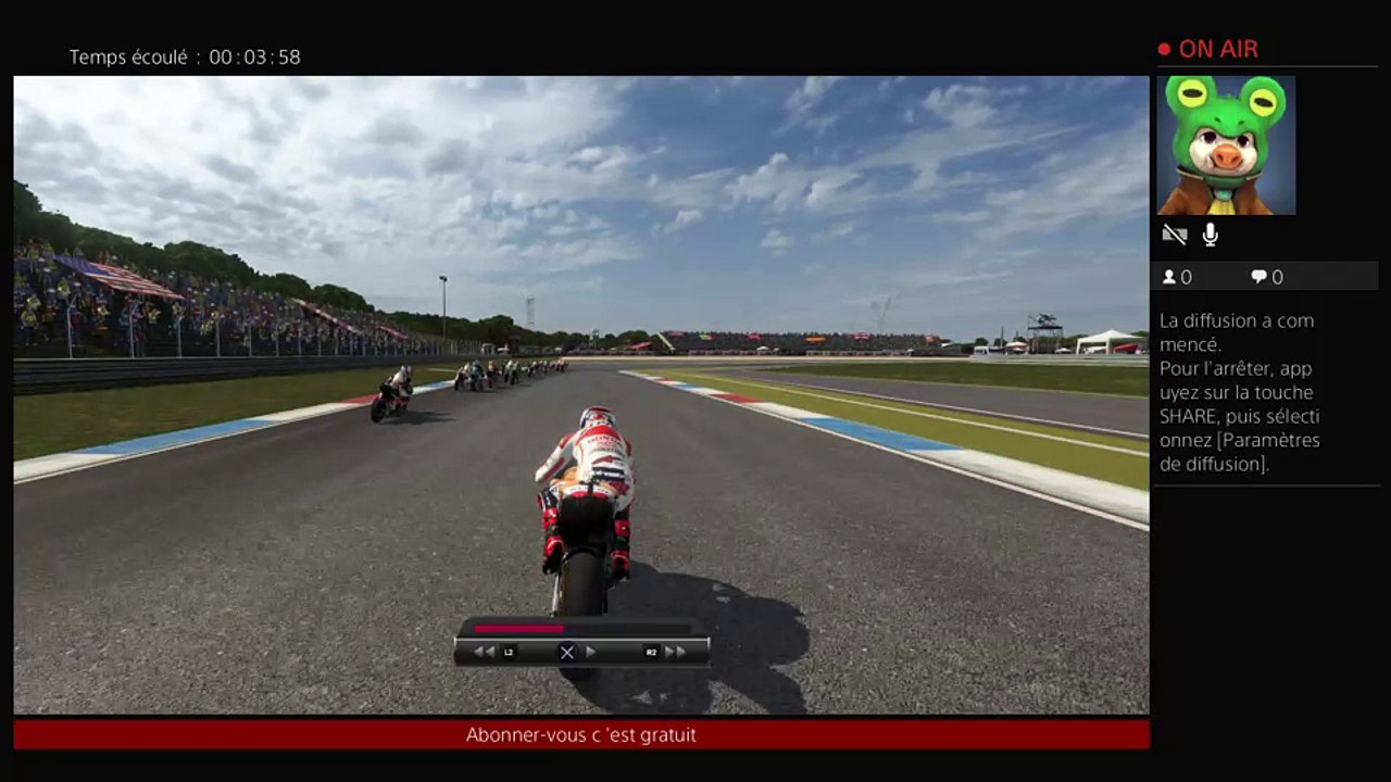 Diffusion PS4 de motogp 14