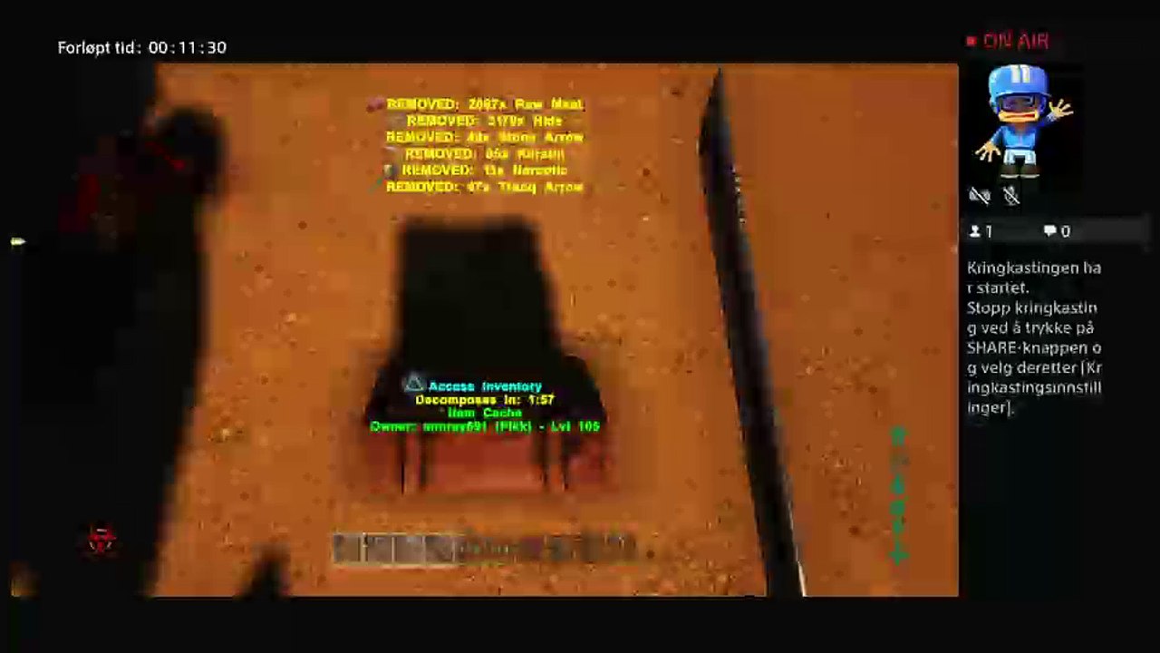 annray691s direkte ARK