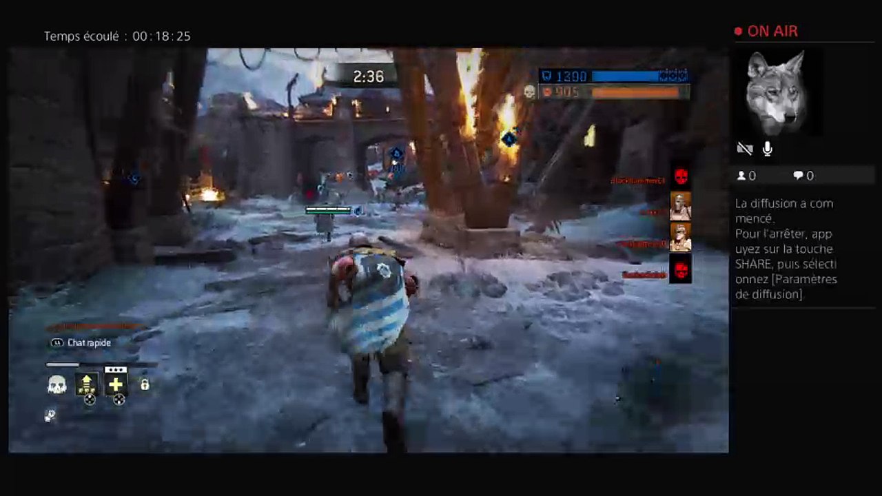 Diffusion PS4 en direct de leonidas822004