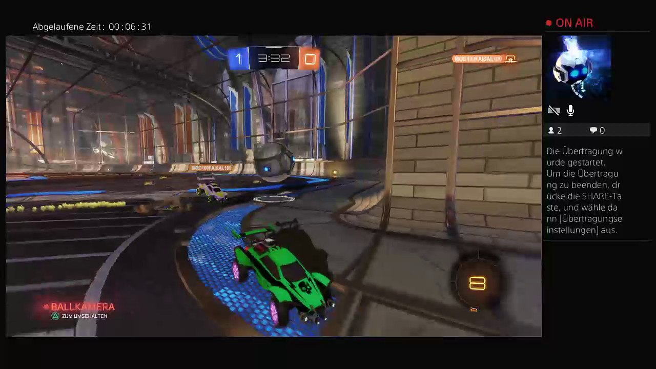 Rocket League PS4 German DarkModi