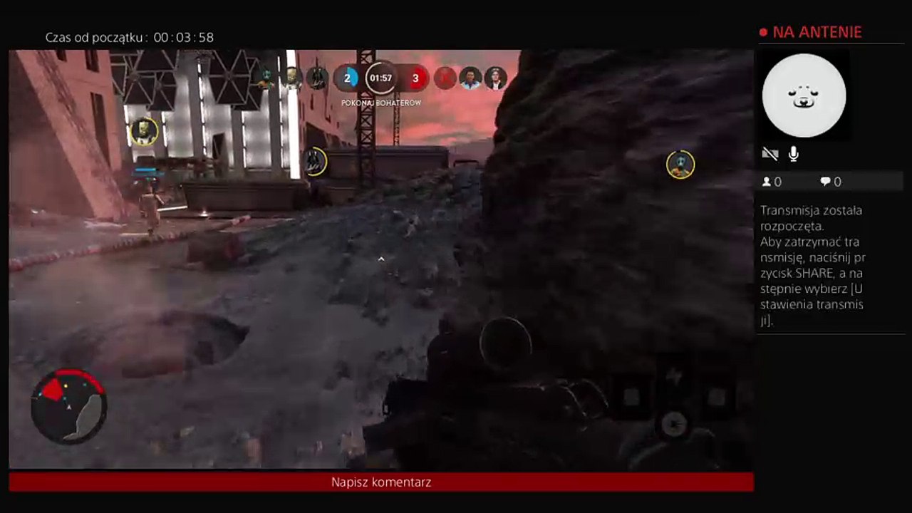 Transmisja na żywo z PS4 użytkownika michalwz77