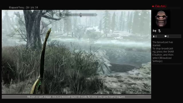 Live PS4 Broadcast,skyrim ps4 mods@community