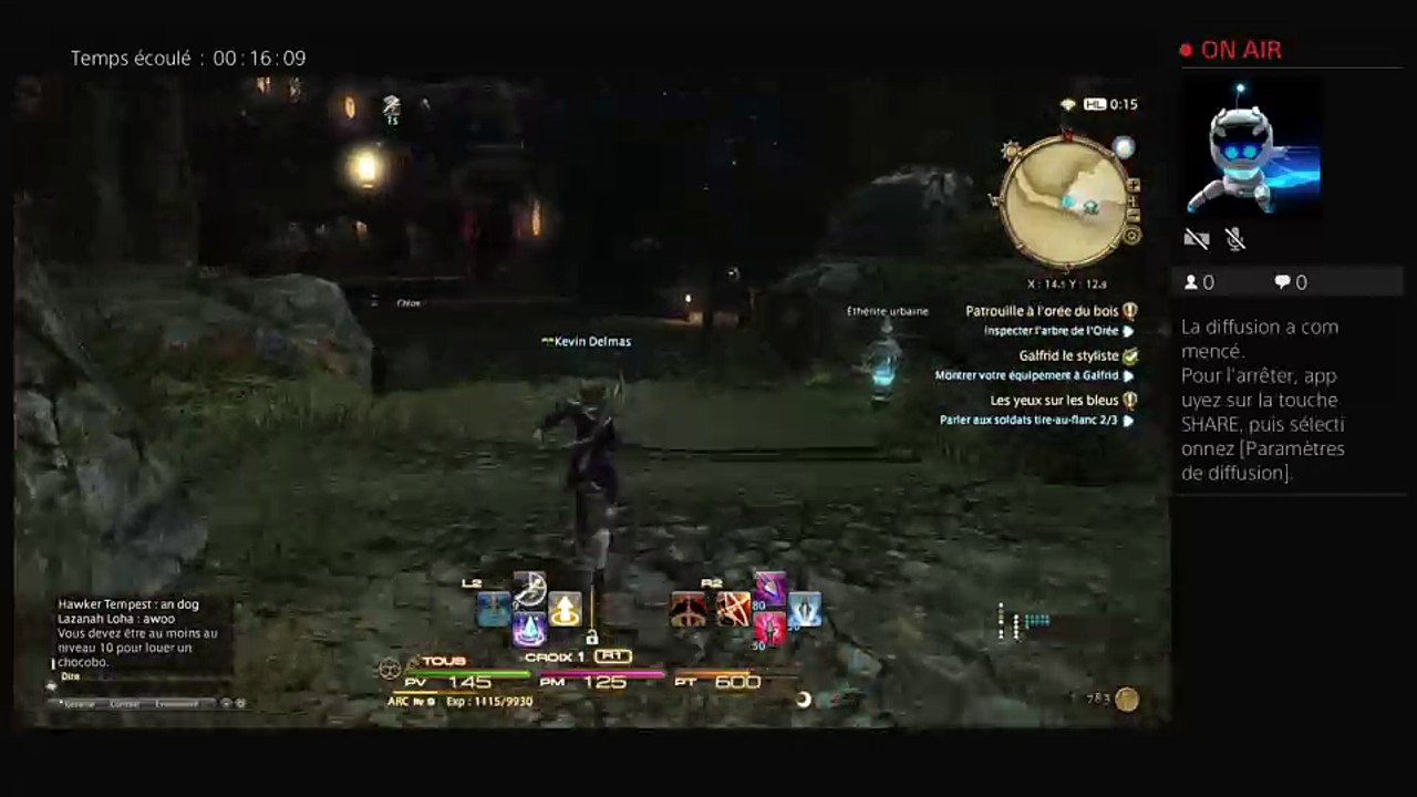 Diffusion PS4 en direct de KevD31140
