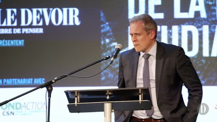 Remise des prix du concours Le Devoir de la presse étudiante
