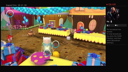 Playing adventure time