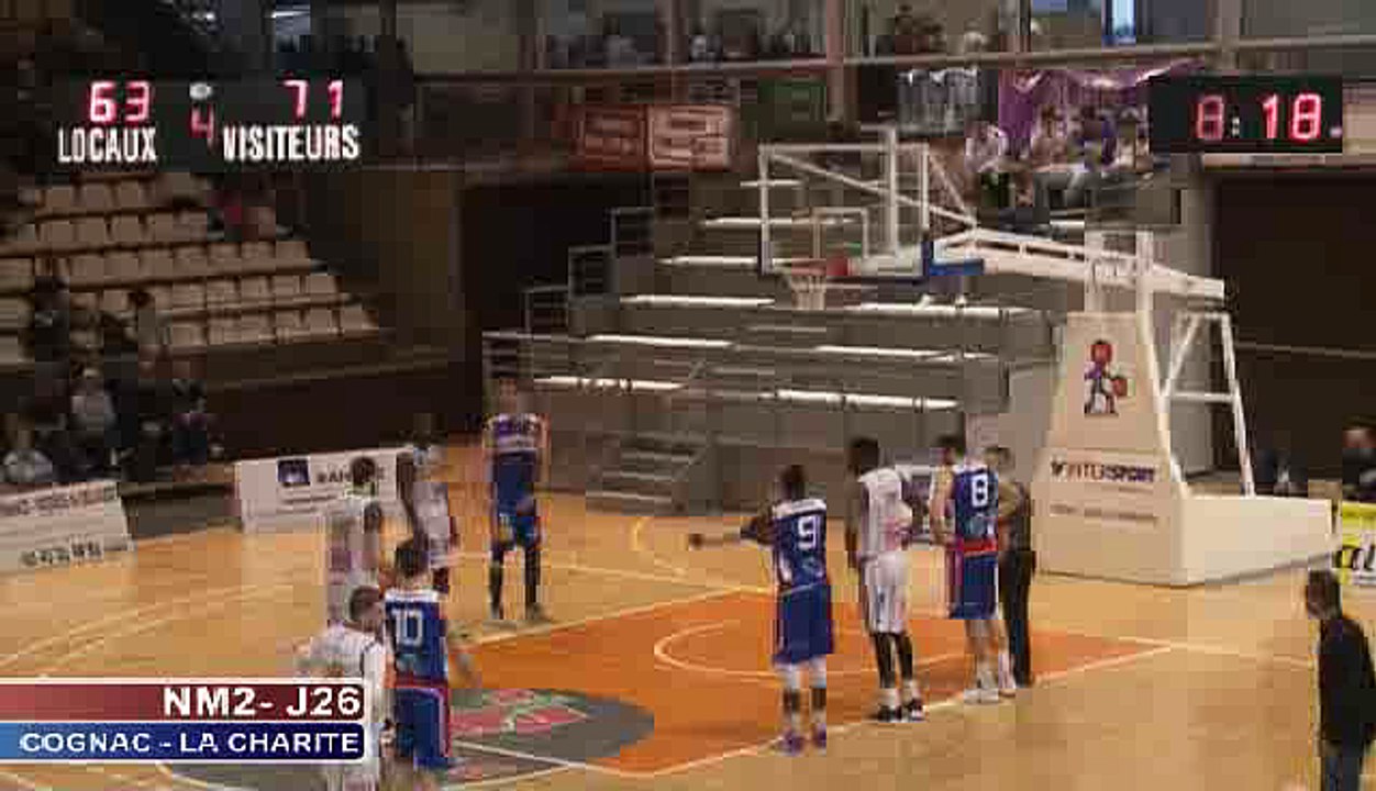 Basket Live - NM2 - J26 - Cognac vs La Charité