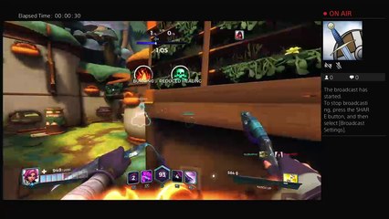 Noob gameplay of Paladins(Ps4)