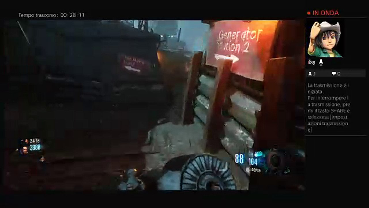 Trasmissione PS4 live di Lowlow02102