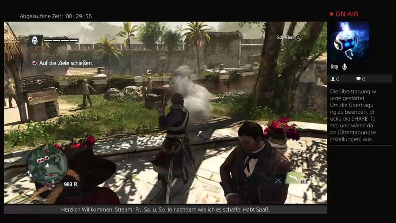 Assassin's Creed IV Black Flag - Live bei RohrUhrband274