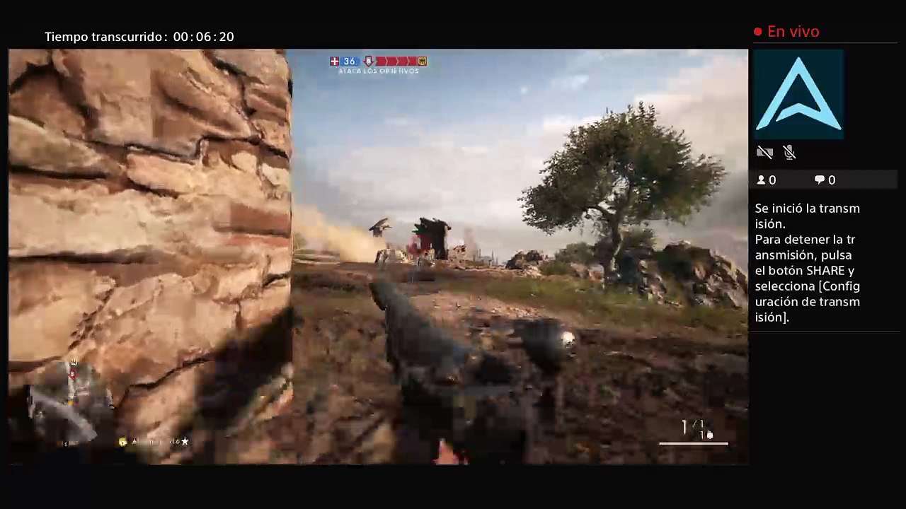 Transmisión de PS4 en vivo de AloGno91016