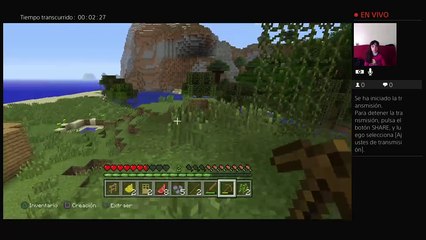 Minecraft . Transmition com Vicky :)