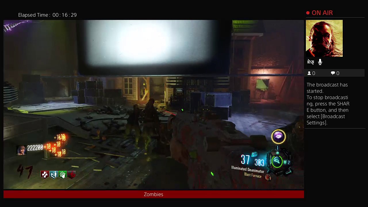 Live PS4 Broadcast
