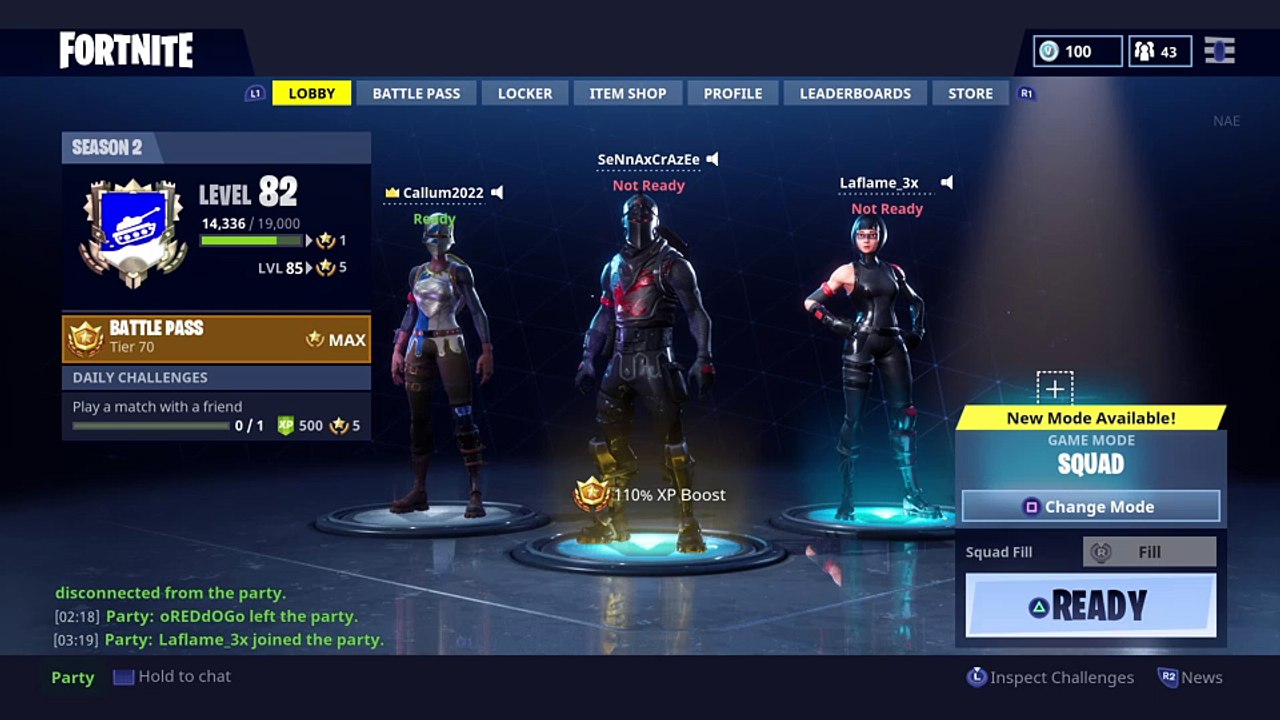 FORTNITE SQUADING