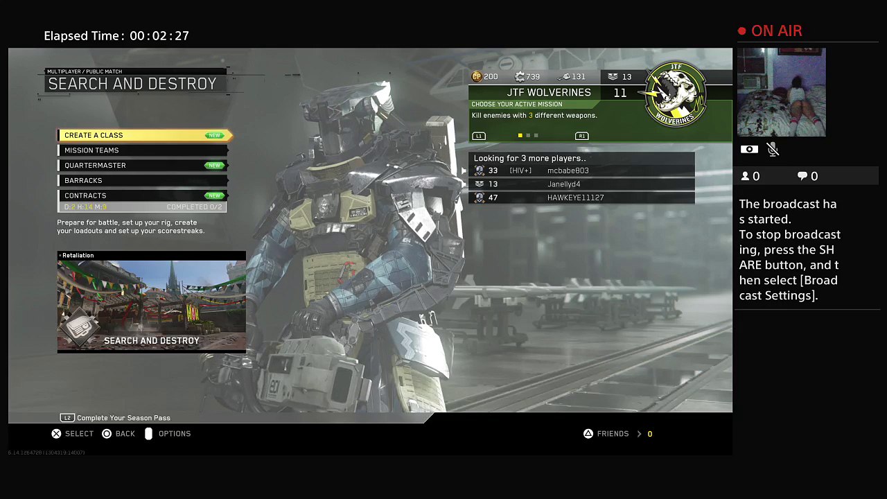 Janellyd4's Live PS4 Broadcast