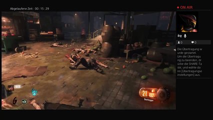PS4-Live Call of Duty Black ops III Zombies