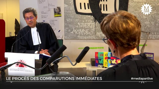 Mercredi, 20 h. «En direct de Mediapart»: le procès des comparutions immédiates