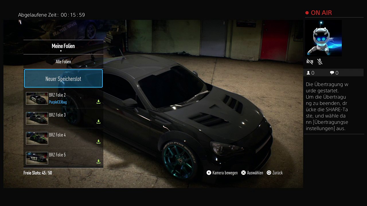Need For Speed 2015 PS4