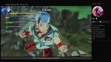 DRAGONBALL XENOVERSE 2 - INCREASING LEVEL- ado_j_mow