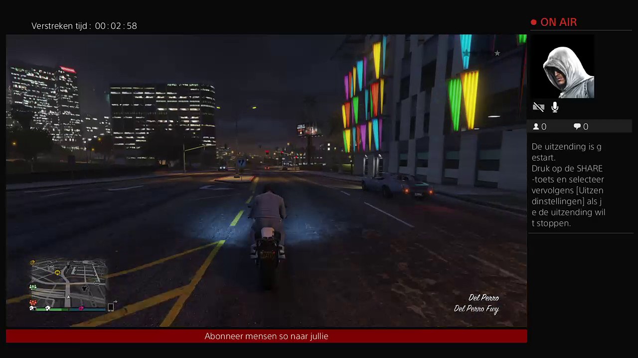 Live PS4-uitzending van mrkiller1900