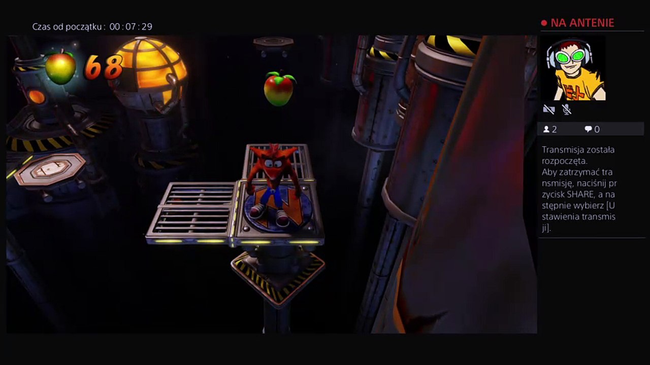 Transmisja na żywo z PS4 użytkownika mgrosikm