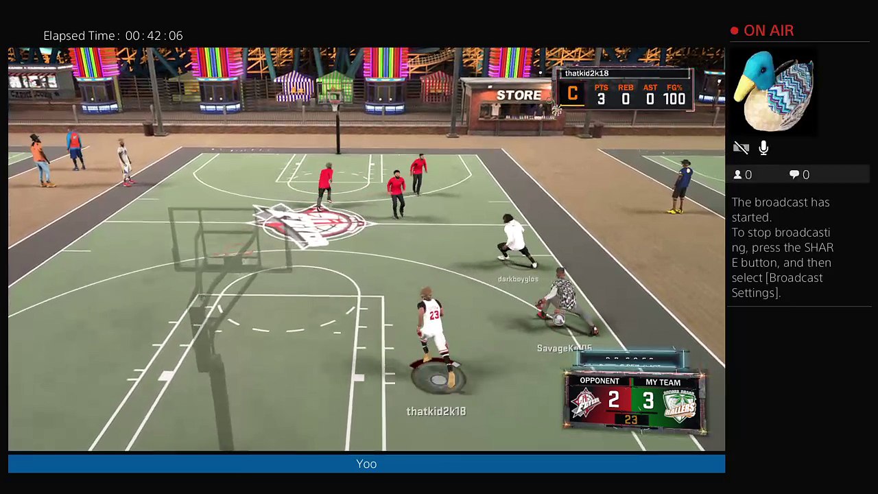 thatkid2k18's Live PS4 Broadcast