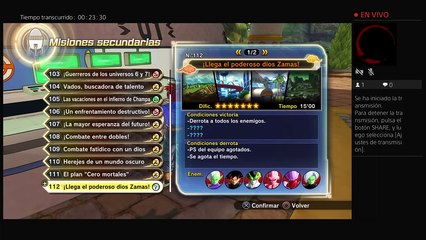 DBZ xenoverse Coliseo de heroes