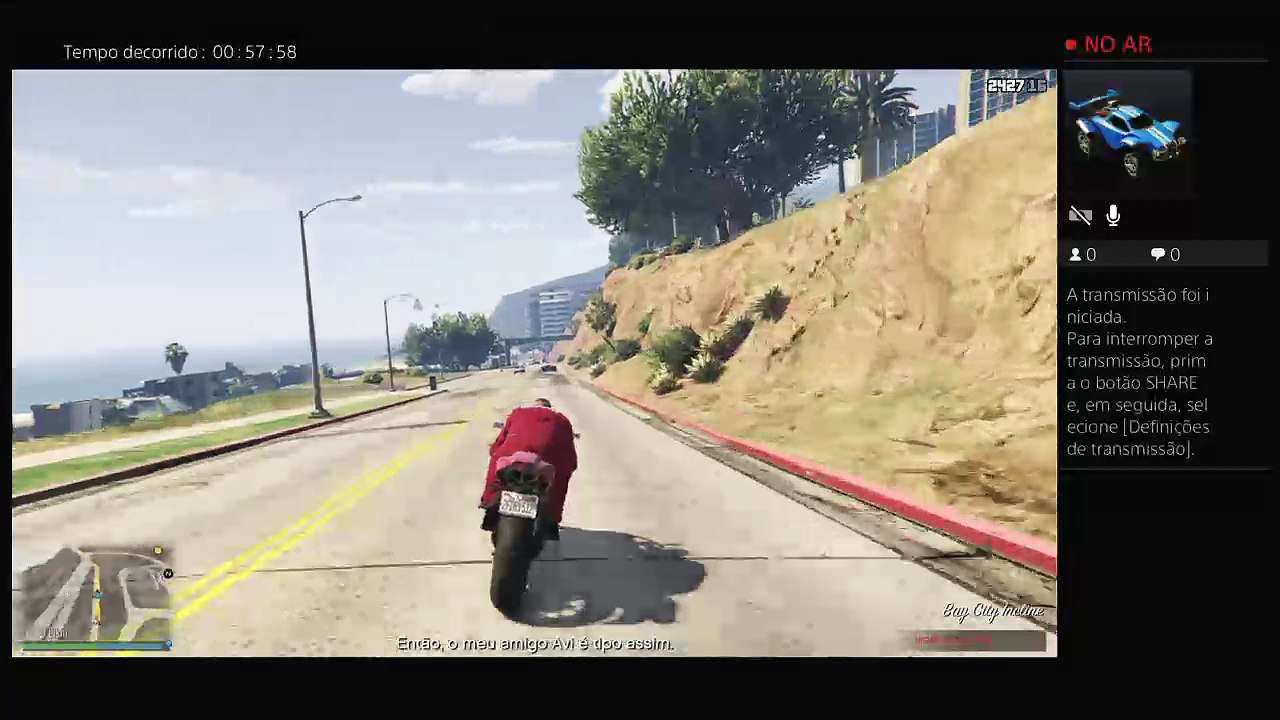 Livestream#4 Gta 5 online /Roubando suprimentos e fazendo outras coisas