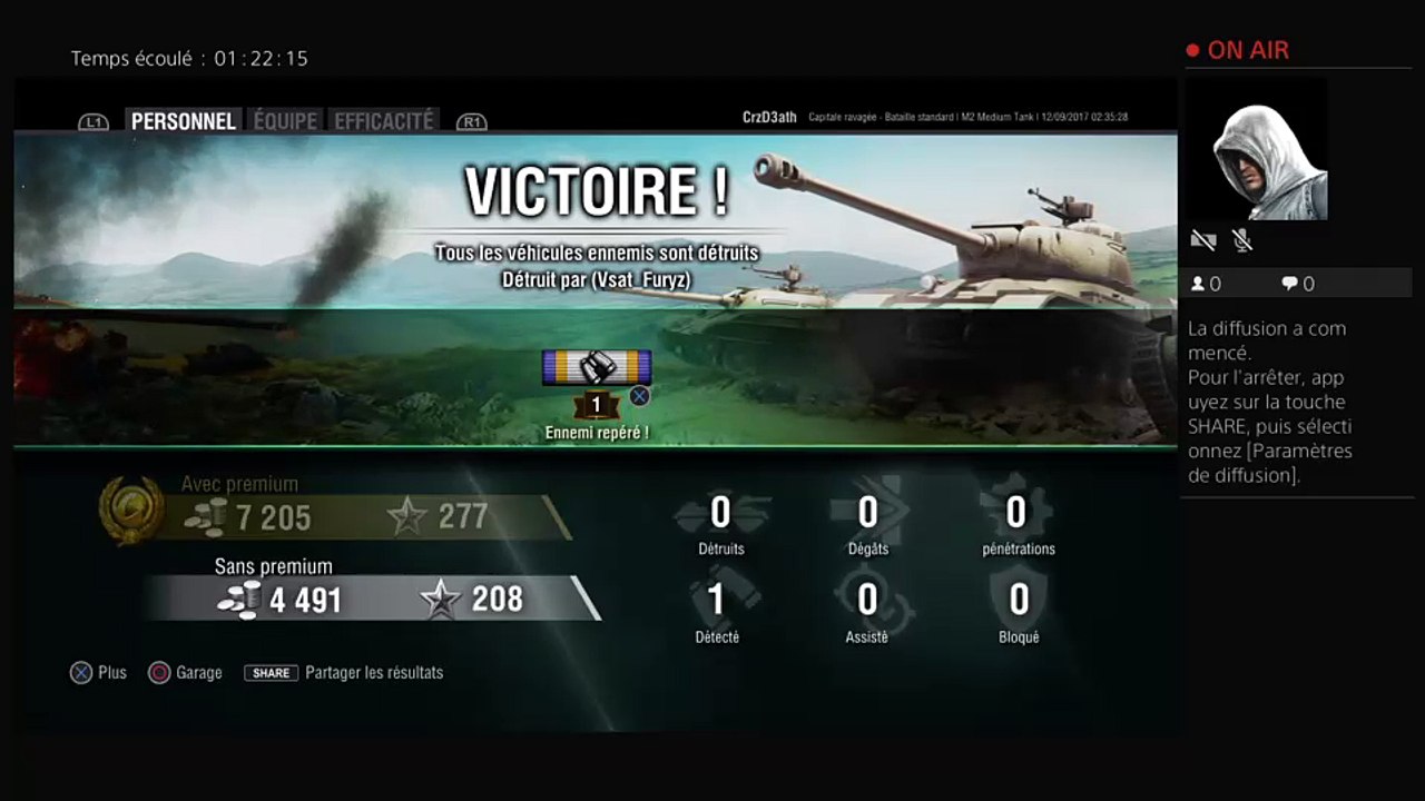 Diffusion PS4 en direct de CrzD3ath