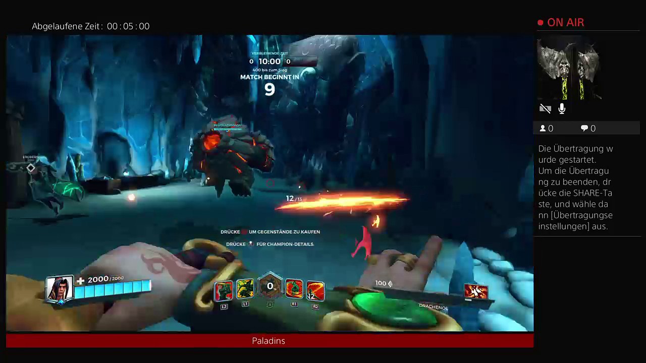 Ps4-live-Übertragung von superzocker0608