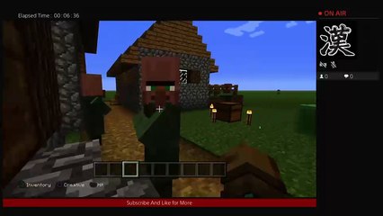 DealingxX's Live PS4 Broadcast of Minecraft