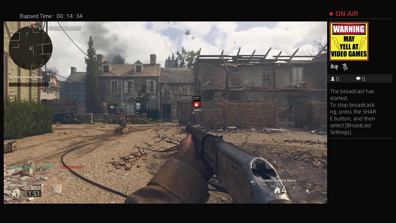 Kid playing WW2