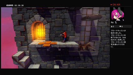 PS4からブロードキャスト