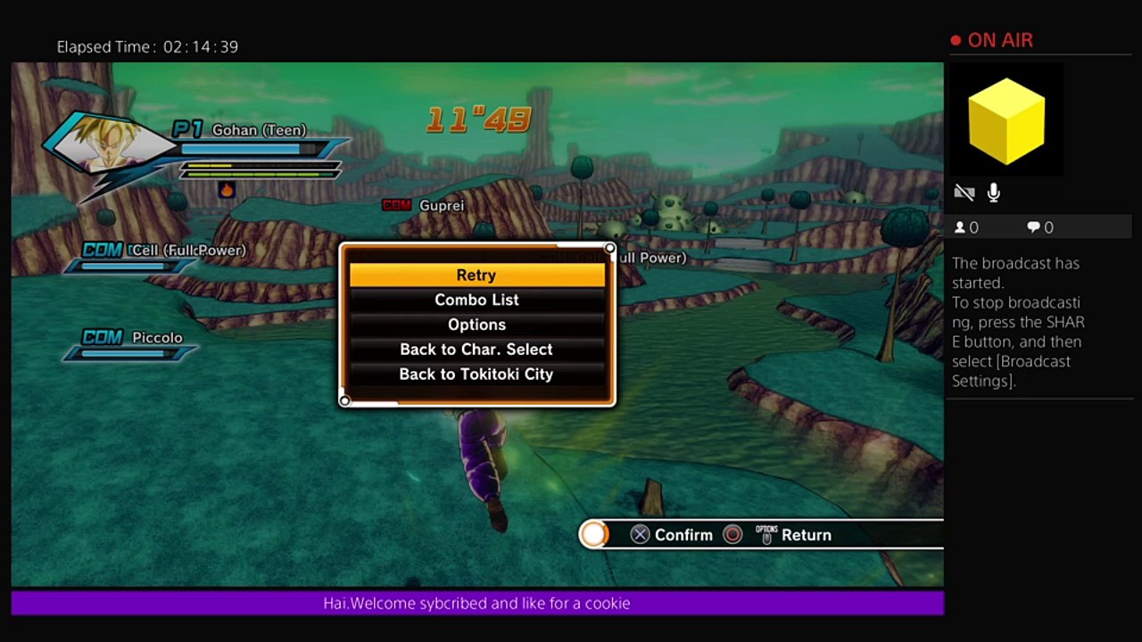 widesuperpat124's Live PS4 Broadcast