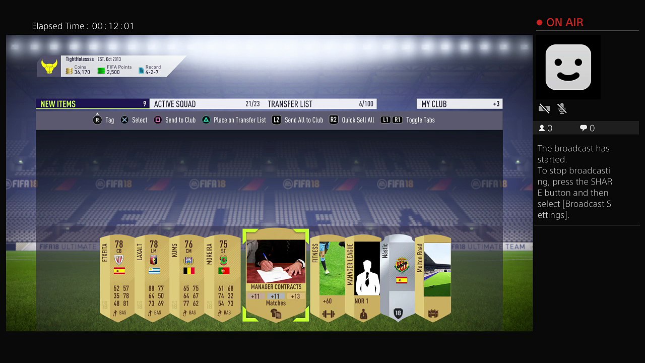 Pack opening