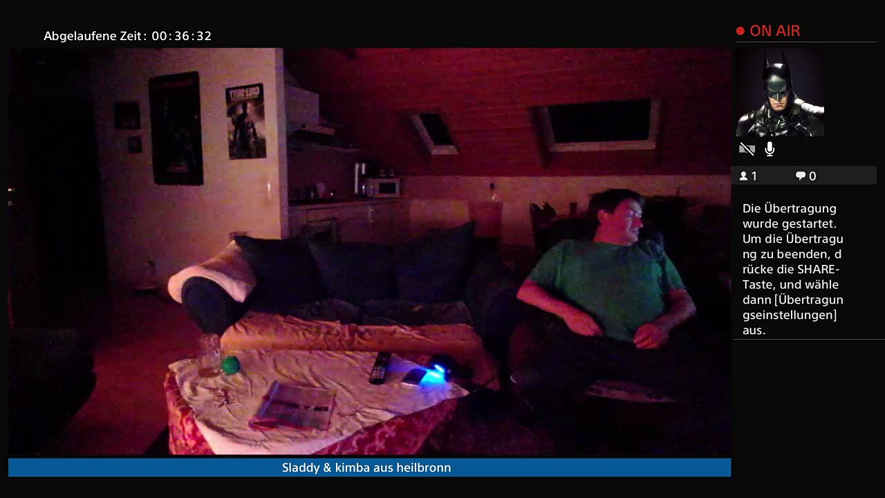 Ps4-live-Übertragung von sladdy-frank