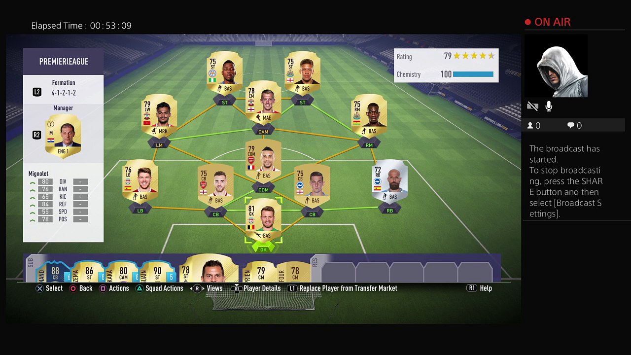 Billyswag123508's Live PS4 Broadcast