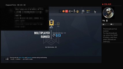 Road to plat- Rainbow six siege