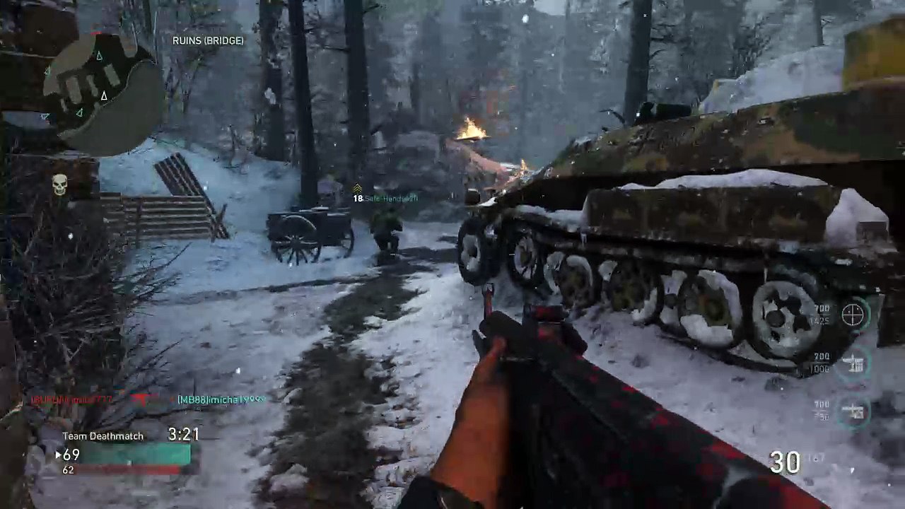 Call of Duty WWII : Team Deatmatch.