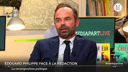 Le premier ministre Edouard Philippe «en direct de Mediapart» mercredi 22 novembre