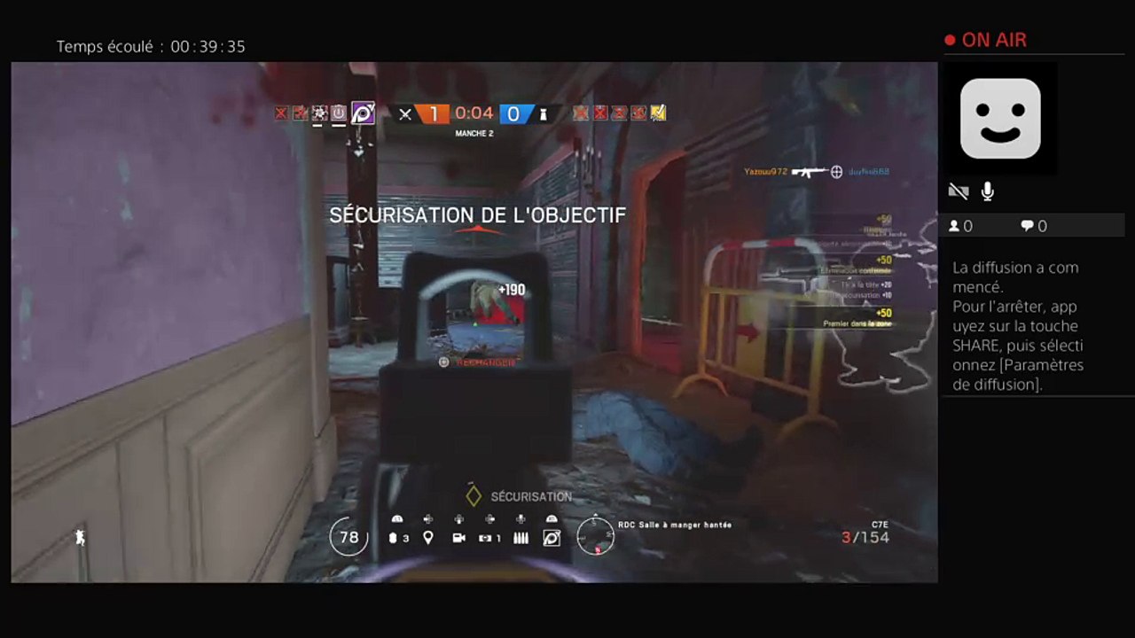 Diffusion PS4 en direct de Yazouu972